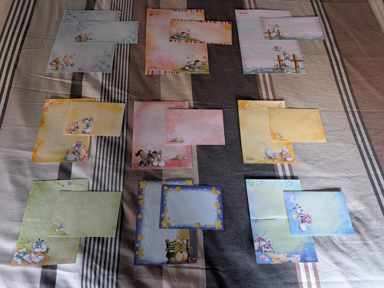 Diddl briefpapier, Verzamelen, Diddl, Ophalen of Verzenden, Diddl