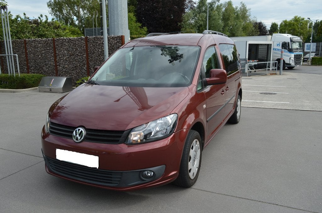 VW CADDY 2.0L 7 PLACES ESSENCE+CNG, Rouge, Euro 5, Electronic Stability Program (ESP), Entreprise