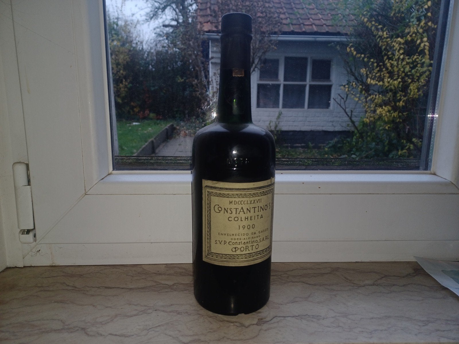Porto Constantino's Colheita 1900 - oude fles, goed niveau, Verzamelen, Ophalen