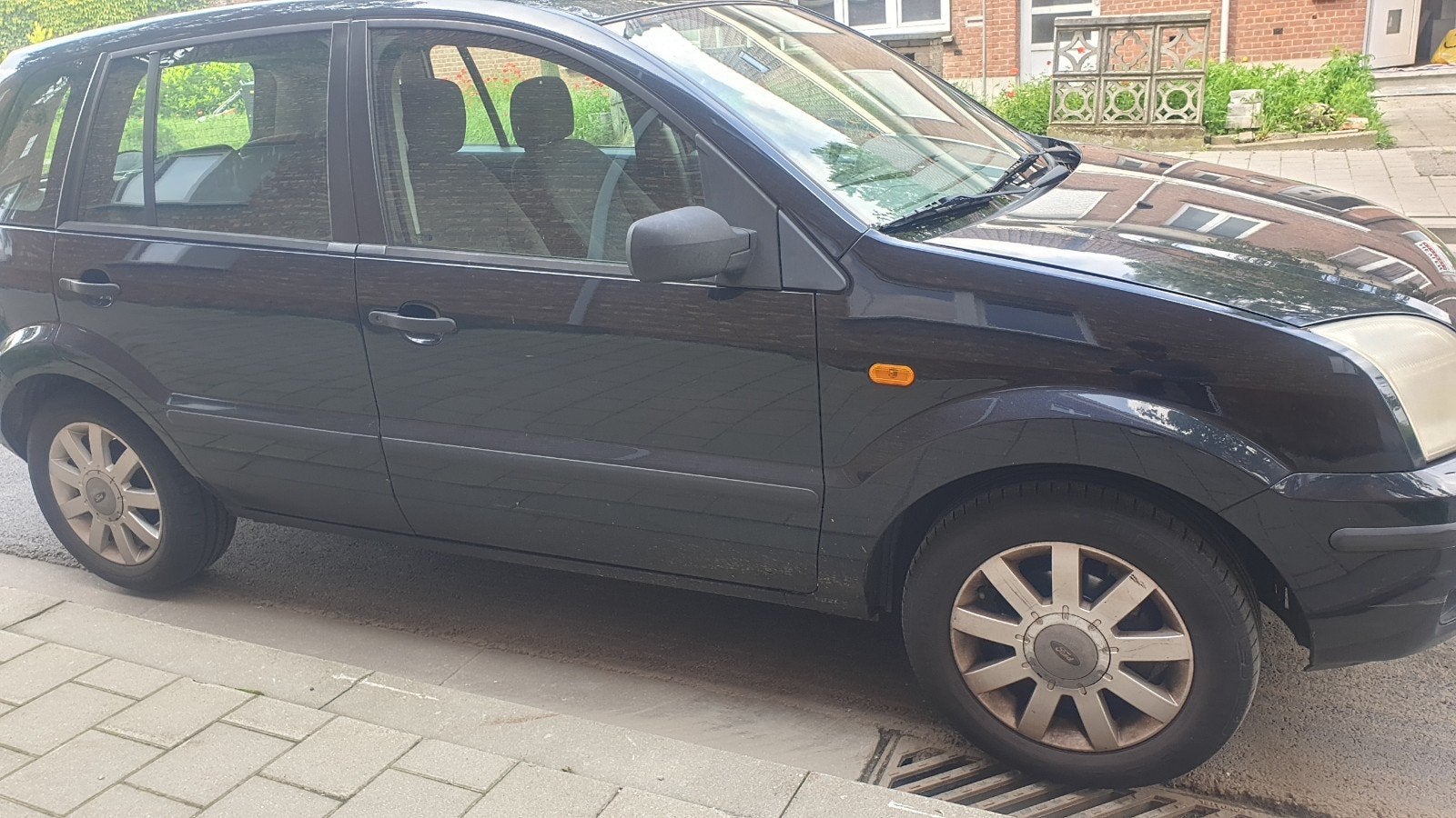Ford fusion Autom Airco Panorama ElektRamen 104dkm gekeurd, Auto's, 4 deurs, Stof, Grijs, Particulier
