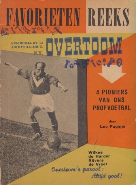 (sp5) Vier pioniers van ons profvoetbal, 1954, Boeken, Sportboeken, Gelezen, Verzenden