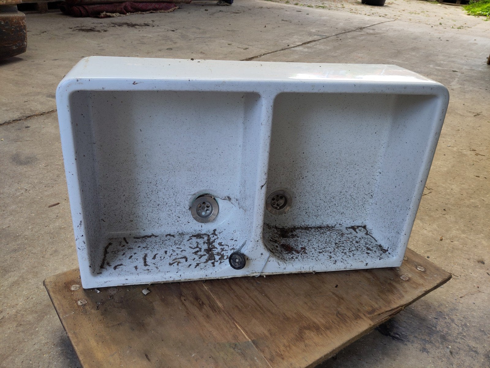 gratis dubbele gootsteen af te halen Clinge (hulst), Doe-het-zelf en Bouw, Sanitair, Ophalen