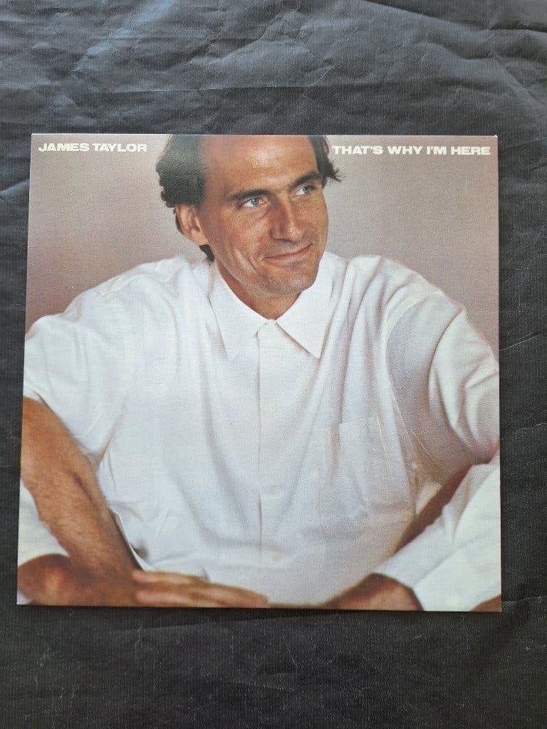 JAMES TAYLOR "That's Why I Am Here" LP (1985) Topstaat!, LP, Ophalen of Verzenden, Zo goed als nieuw, Poprock