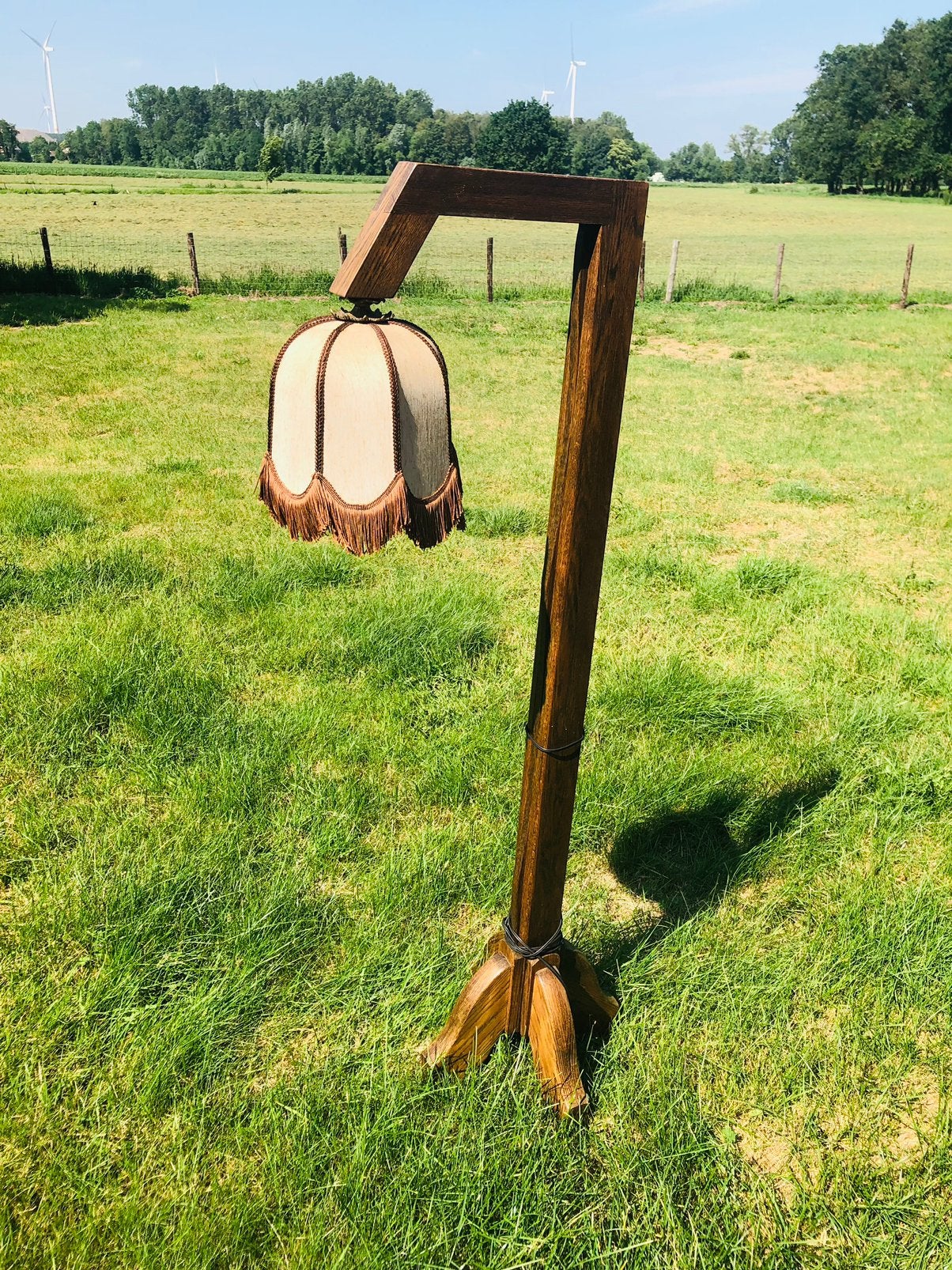 Vintage - Staanlamp, Enlèvement