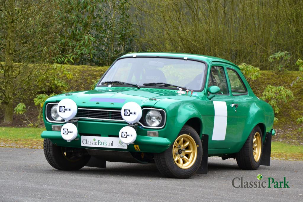 Ford Escort Mk1 Rally car (bj 1974), Stof, Bedrijf, Grijs, 2 deurs