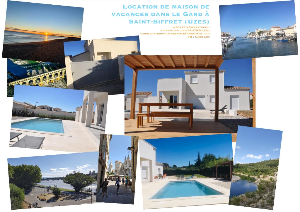 Location Maison de Vacances France Occitanie Gard, Propriétaire, Village, Maison de campagne ou Villa, 3 chambres à coucher