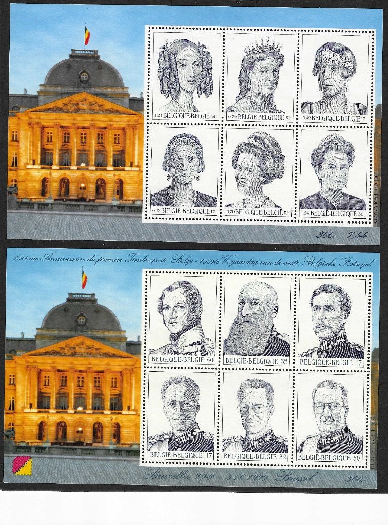 Belgique OPC BL80 + BL89 Rois et Reines **, Enlèvement ou Envoi, Non oblitéré, Neuf, Maison royale