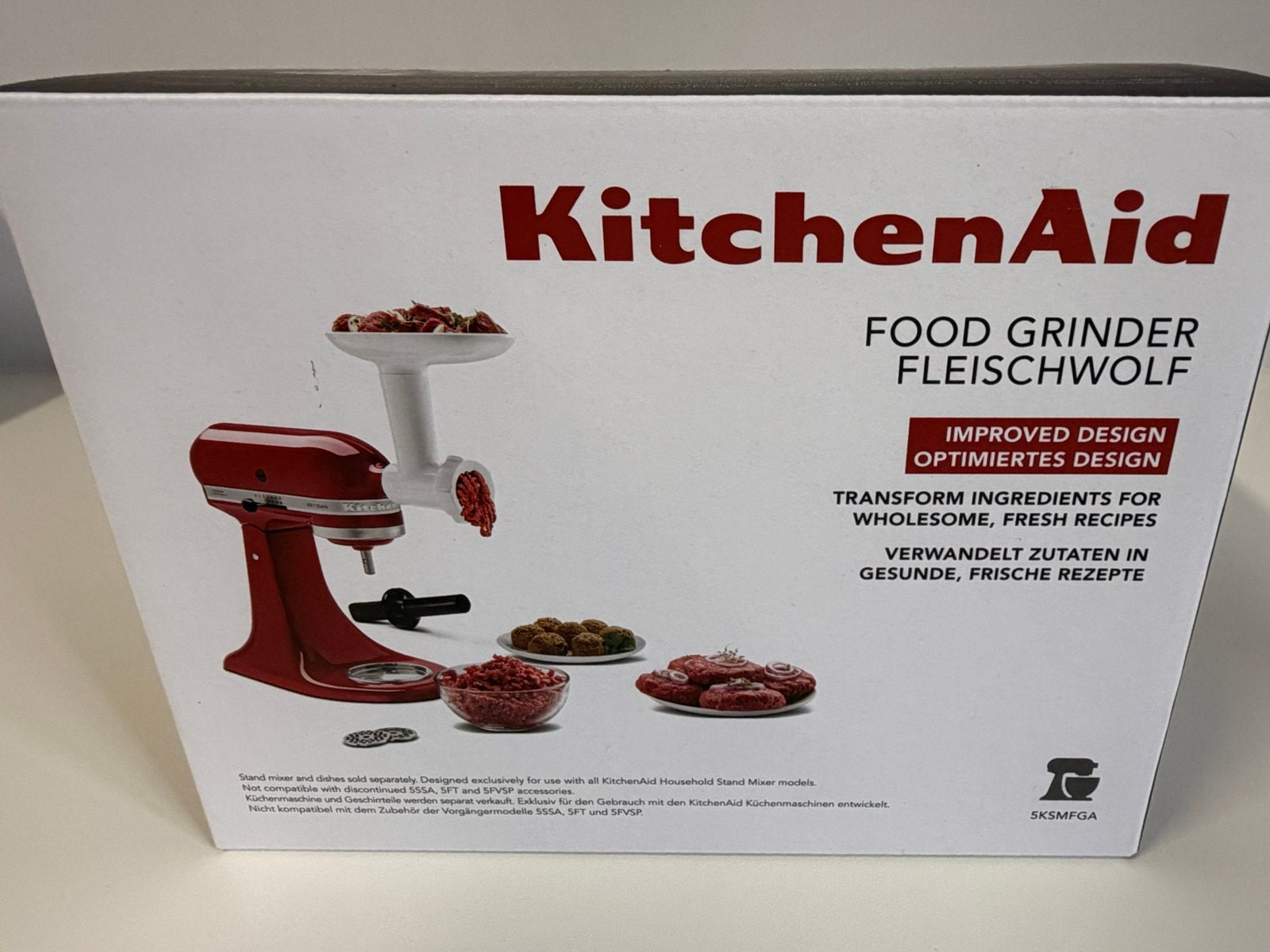 Kitchenaid Vleesmolen 5KSMFGA, Enlèvement, Neuf