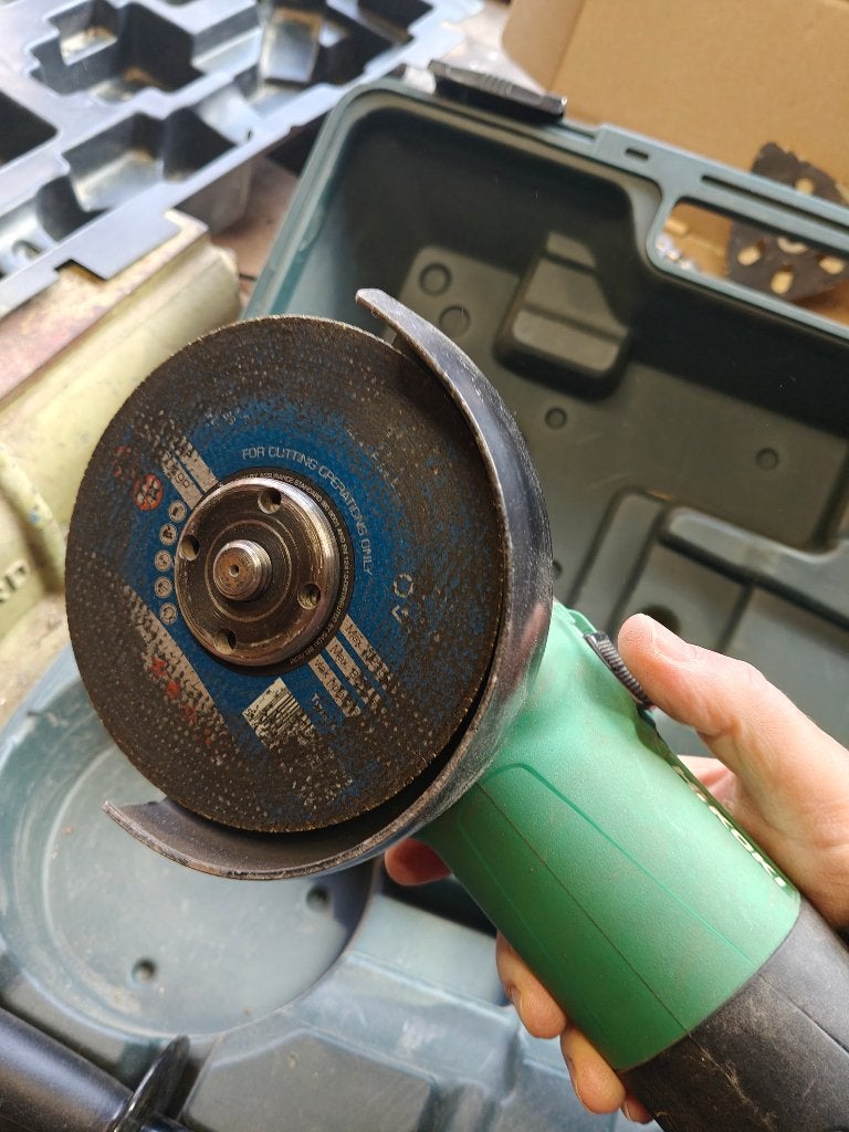 slijpschijf 125mm, Ophalen, Zo goed als nieuw