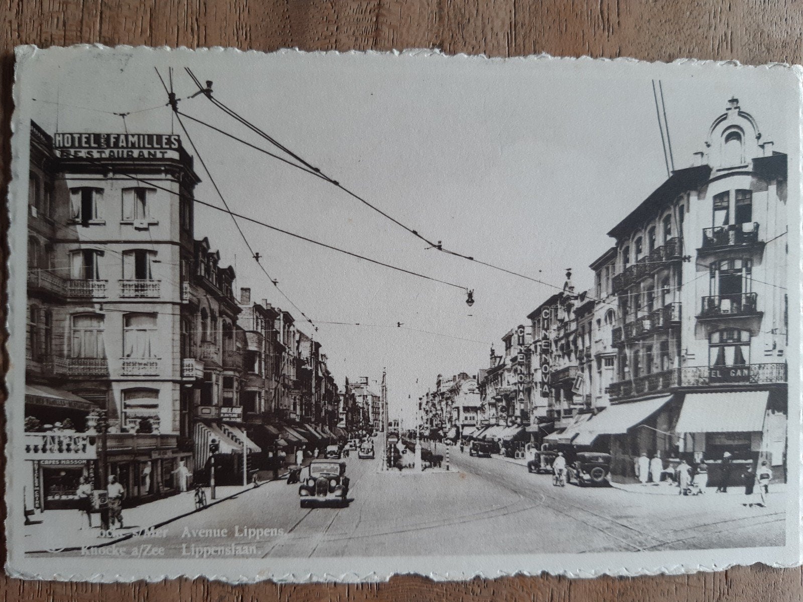 KNOKKE Knocke avenue LIPPENS LAAN, Ophalen of Verzenden