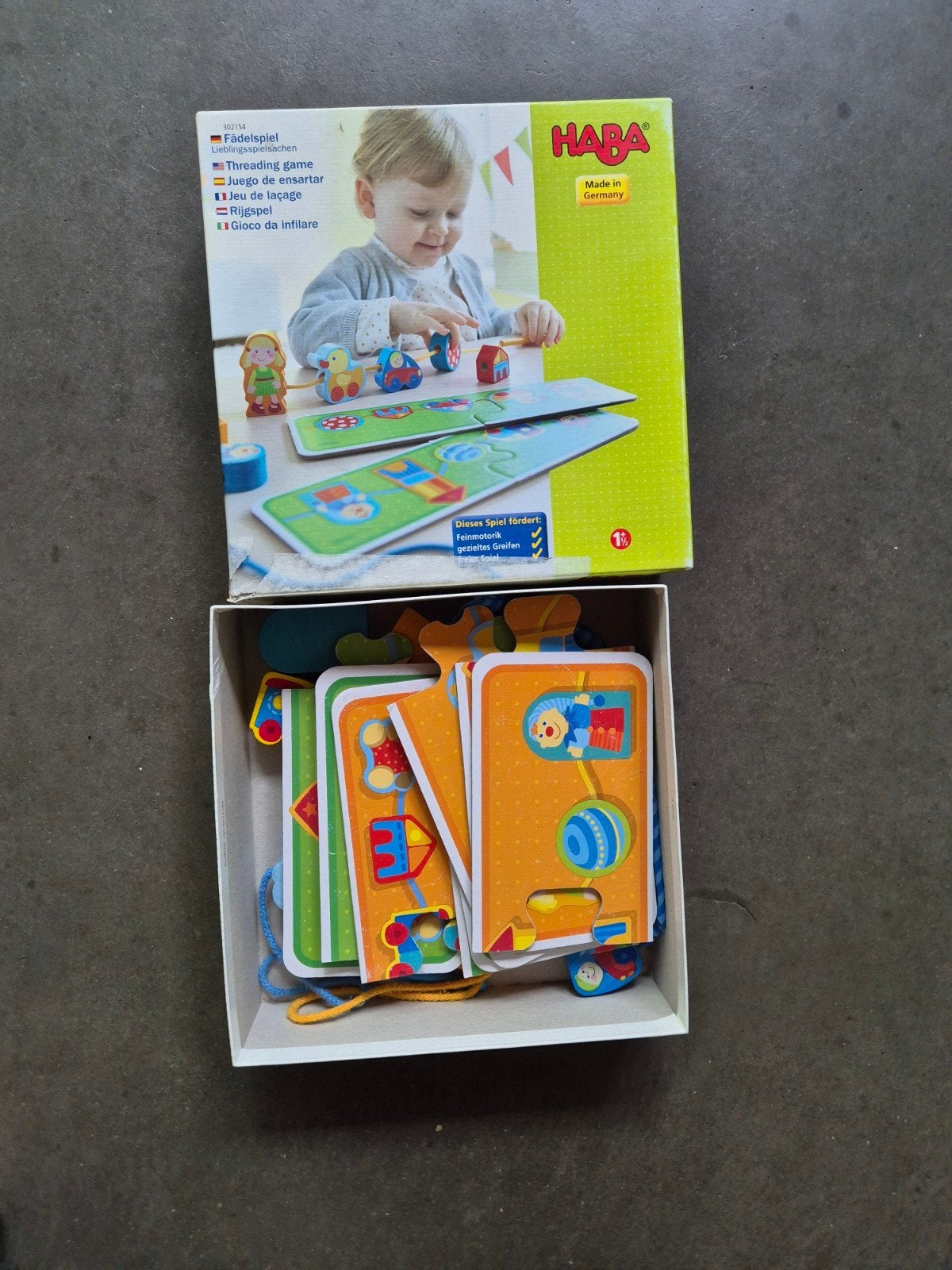 Haba rijgspel, Kinderen en Baby's, Ophalen of Verzenden