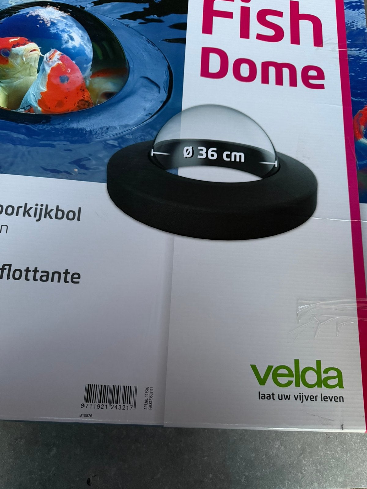Velda Fish Dome, Jardin & Terrasse, Enlèvement, Comme neuf