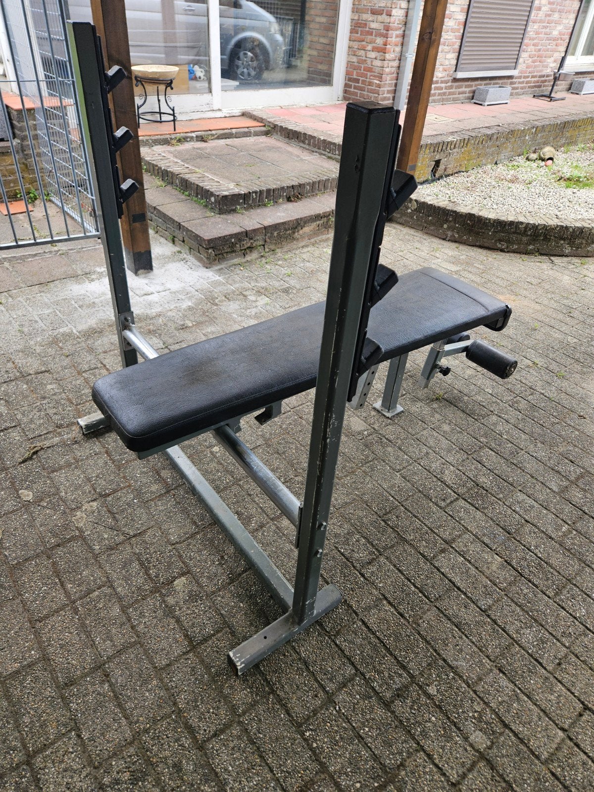 fitness bank borst, Ophalen, Borst