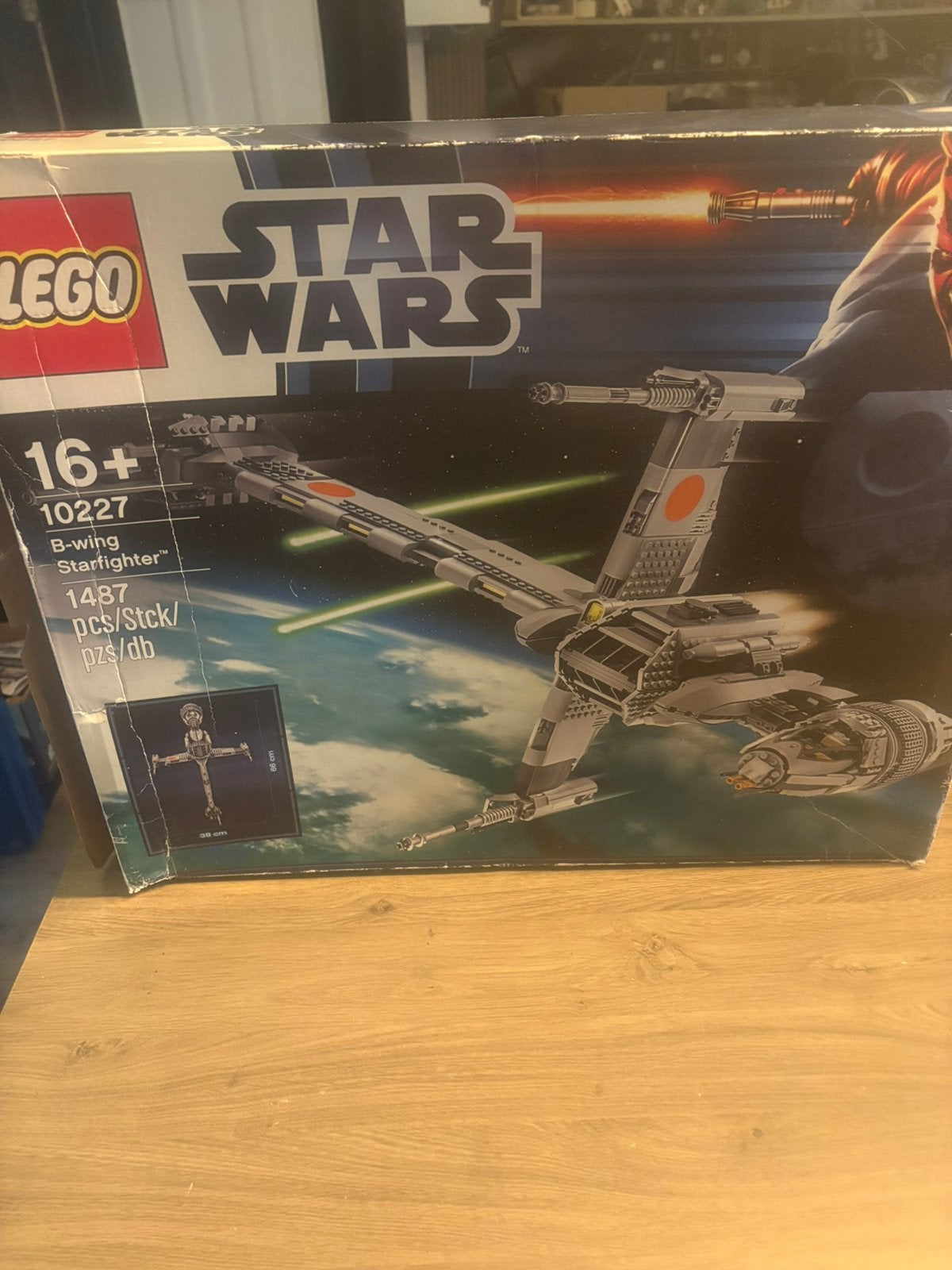 Lego original b-wing ucs non scellé complet !, Ophalen, Zo goed als nieuw