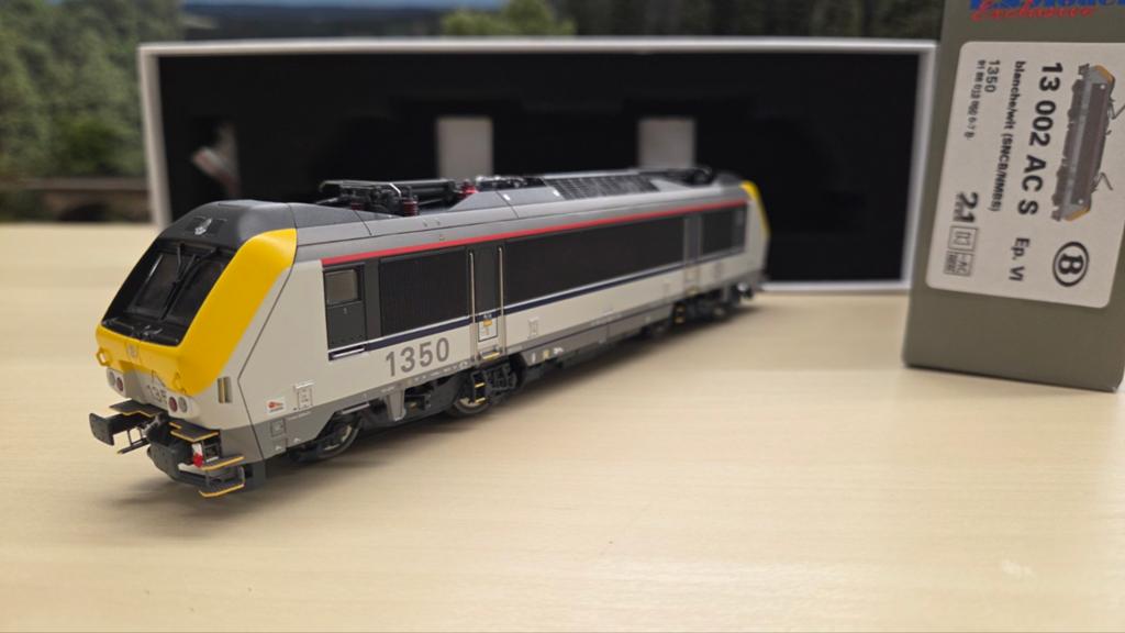 Lsmodels 13002ACS Loco 1350 SNCB en Ac Digital Sound, Enlèvement ou Envoi, Comme neuf, Courant alternatif, Locomotive