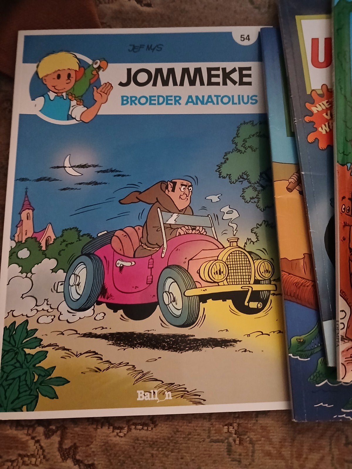 Broeder Anatolius, Boeken, Stripverhalen, Ophalen
