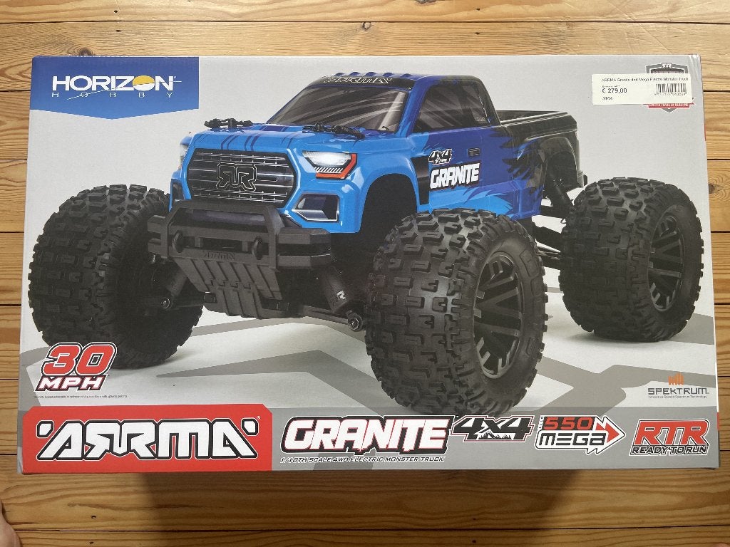Arrma granite 1/10, Elektro, Auto offroad, Ophalen of Verzenden, Schaal 1:10