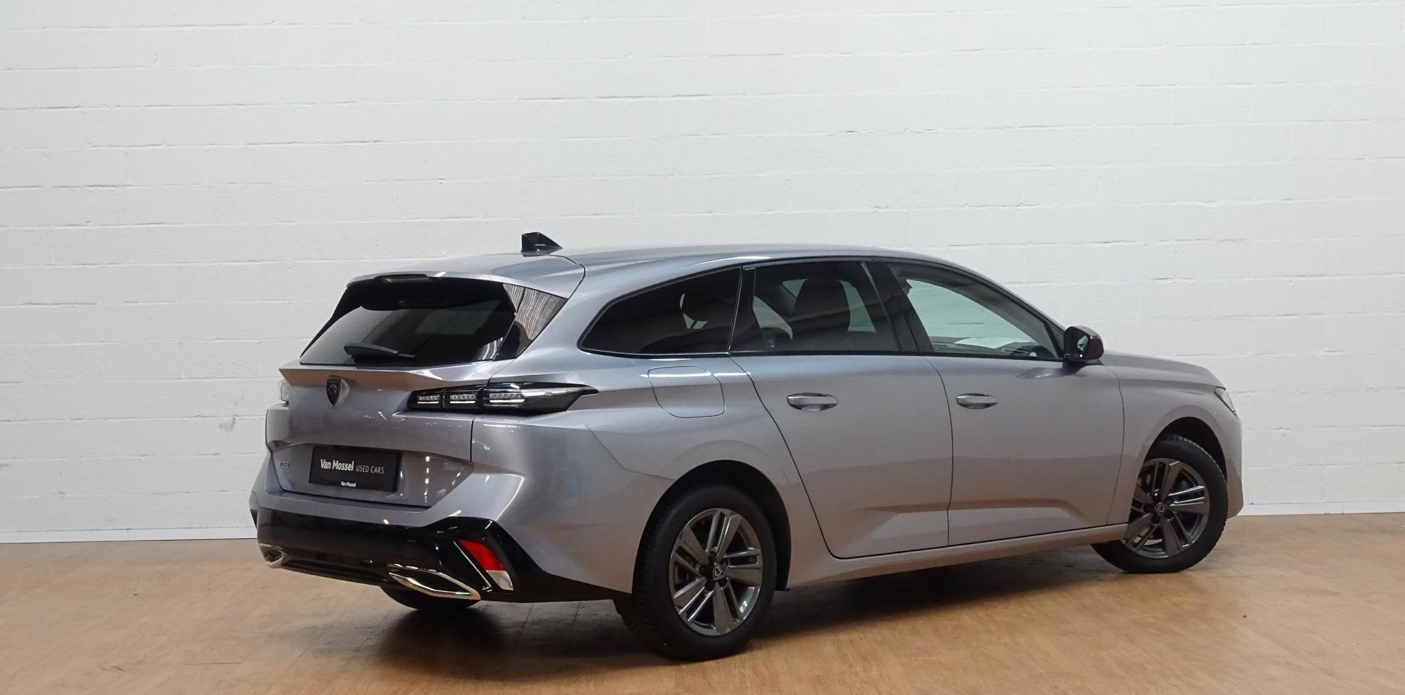 Peugeot 308sw 1.2T Allure automaat, Stof, Gebruikt, Zwart, Automatische klimaatregeling