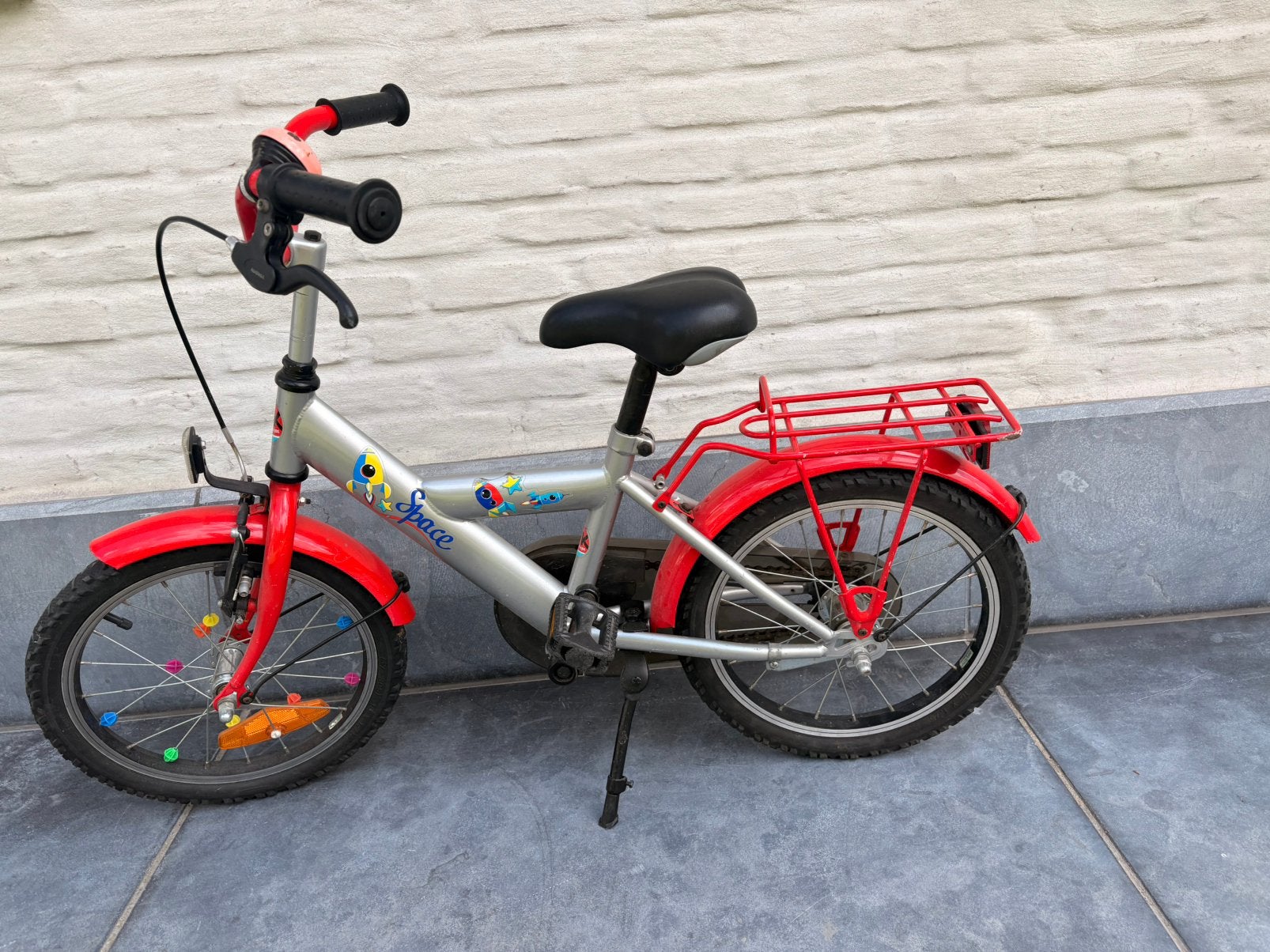 kinderfiets 16 inch, Ophalen, Gebruikt, 16 tot 20 inch
