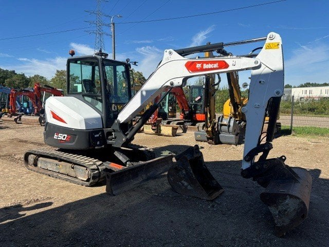 Minipelle Bobcat E50Z (1 782 h), Enlèvement, Excavatrice