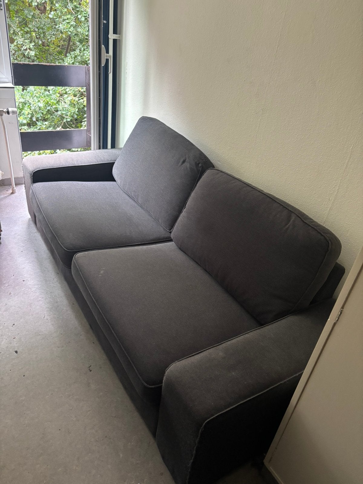Sofa, Huis en Inrichting, Ophalen, Zo goed als nieuw, Driepersoons, Rechte bank