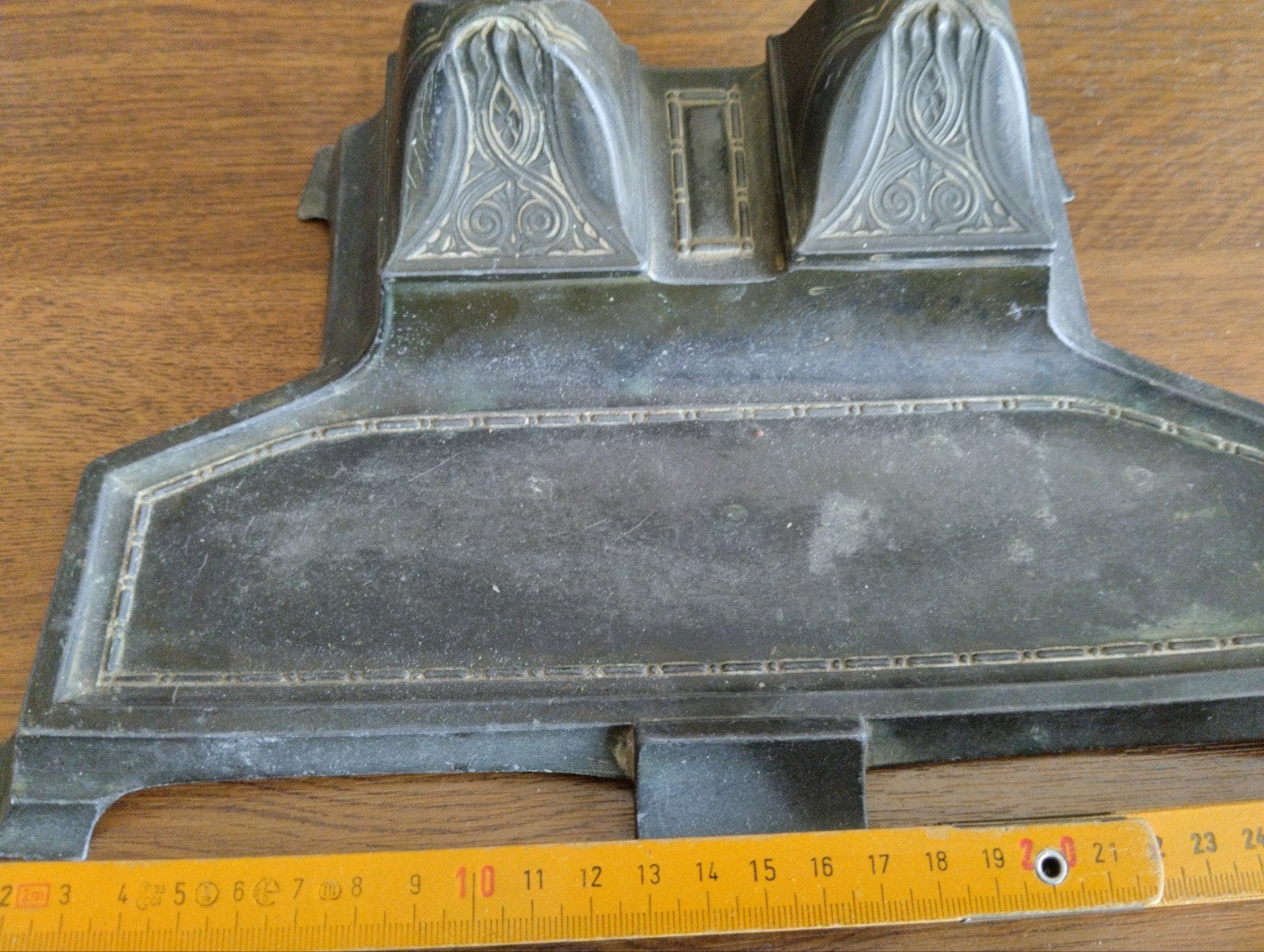 Art Nouveau inkpot Jugendstil Antiek kalligrafie, Verzenden