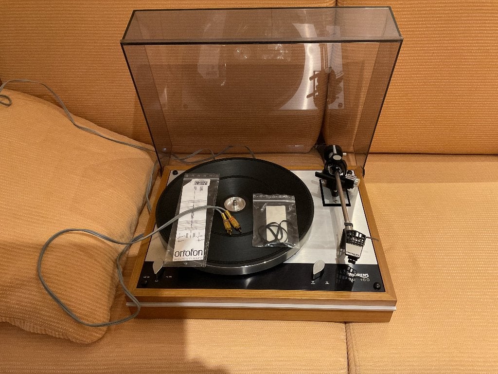 Platine Thorens, Ophalen, Zo goed als nieuw, Platenspeler, Thorens