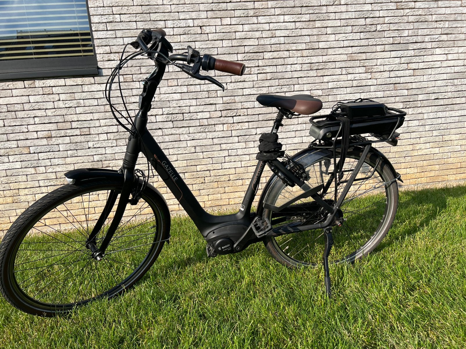 Gazelle Orange C8 Elektrische fiets Leuven, Ophalen, Zo goed als nieuw, 47 tot 51 cm, 50 km per accu of meer