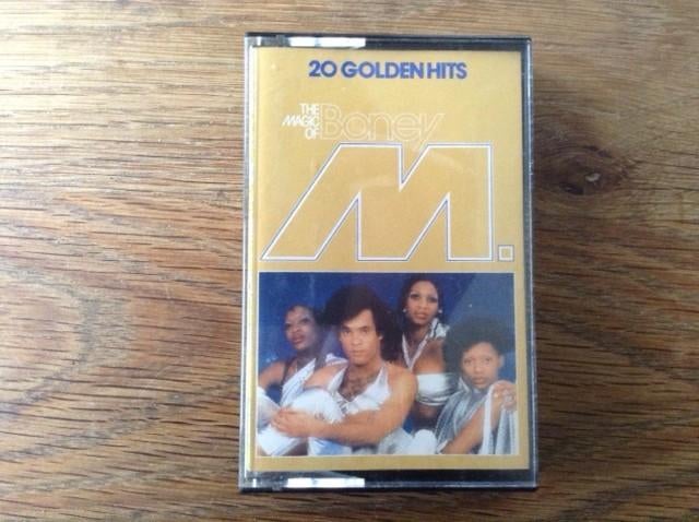 muziekcassette boney m, Cd's en Dvd's, Cassettebandjes, Ophalen of Verzenden, R&B en Soul, 1 bandje, Origineel