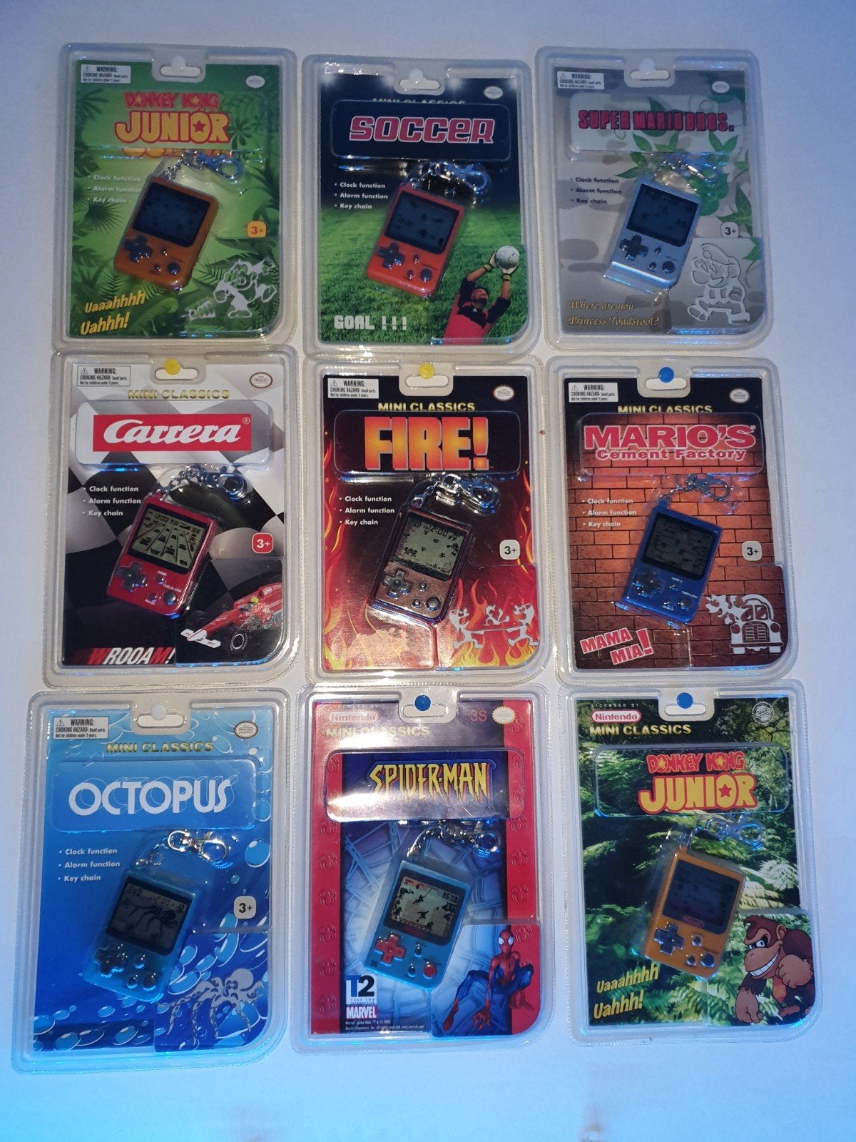 Nintendo mini classics, Ophalen