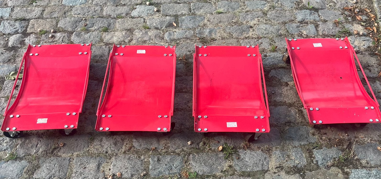 4 charriots de déplacement pour voiture, Enlèvement