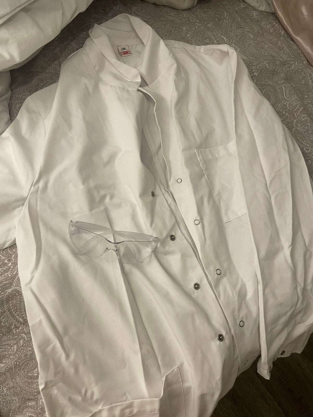 Veste laboratoire avec lunettes, Ophalen of Verzenden, Zo goed als nieuw