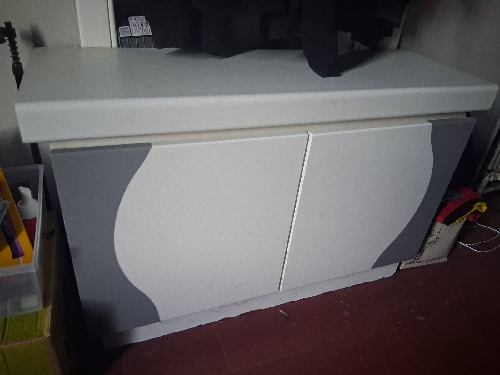 schoenen kast, Ophalen