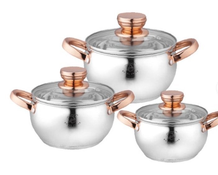 Set d'ustensiles de cuisine - 6 pièces, Neuf, Inox, Enlèvement ou Envoi, Compatible lave-vaisselle