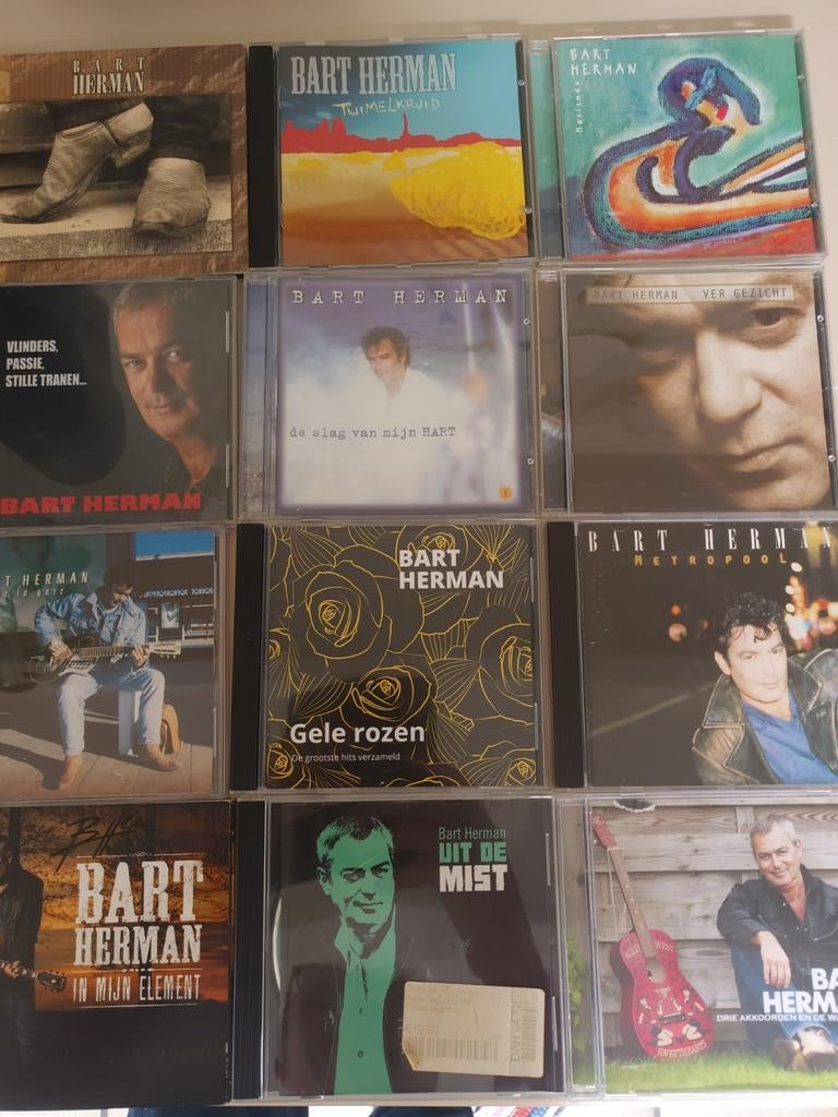 Bart herman lot, Cd's en Dvd's, Cd's | Nederlandstalig, Ophalen of Verzenden