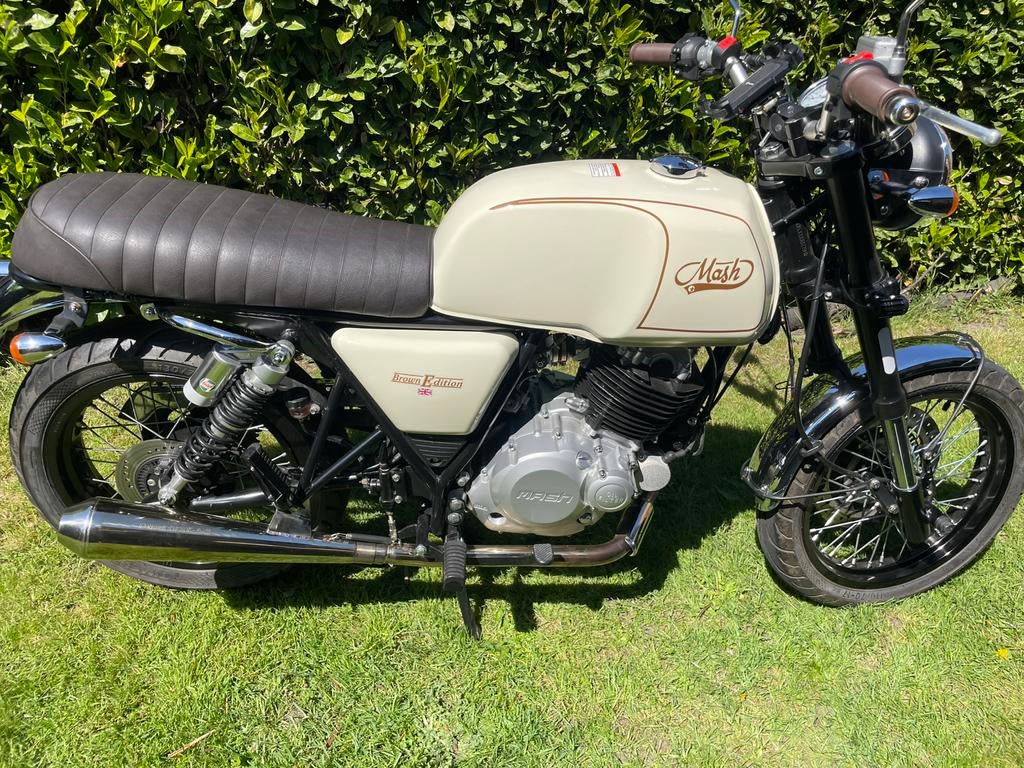 Mash Black Seven 250cc – Brown Edition, Motoren, Nieuw, Particulier, Handgeschakeld, 1 cilinder