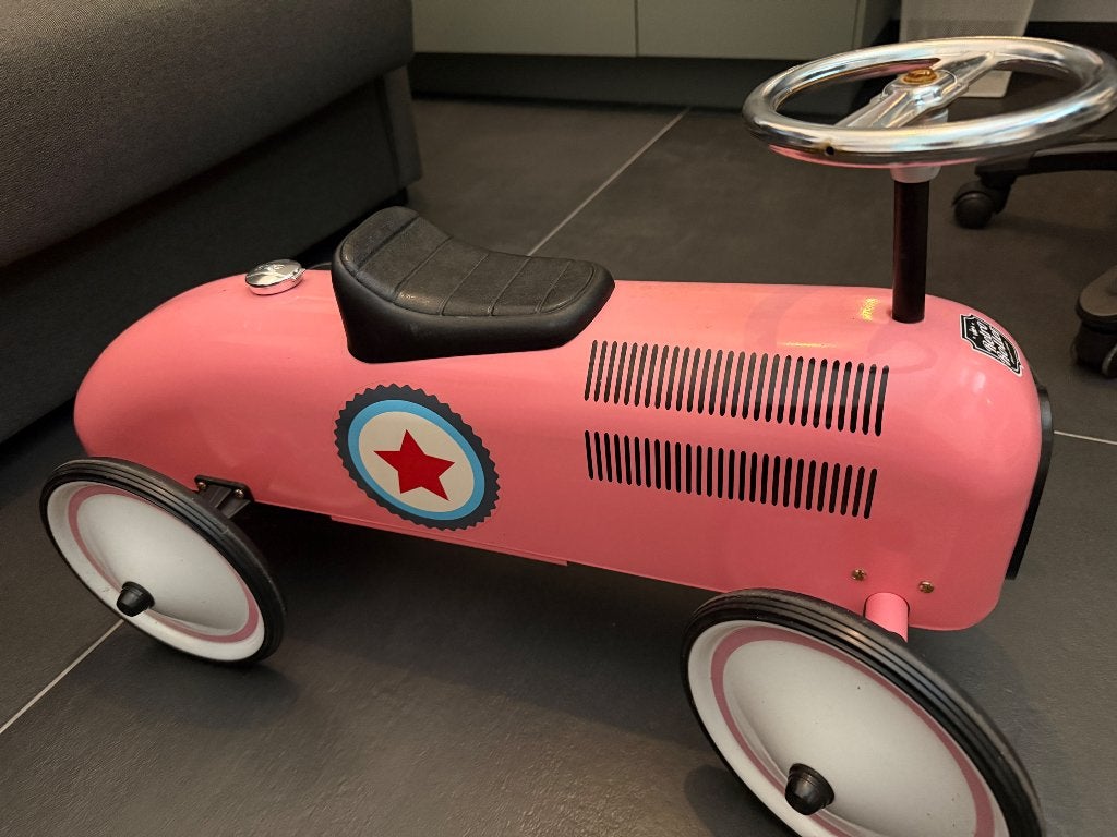 Retro roller loopwagen, Enlèvement, Comme neuf, Véhicule de marche