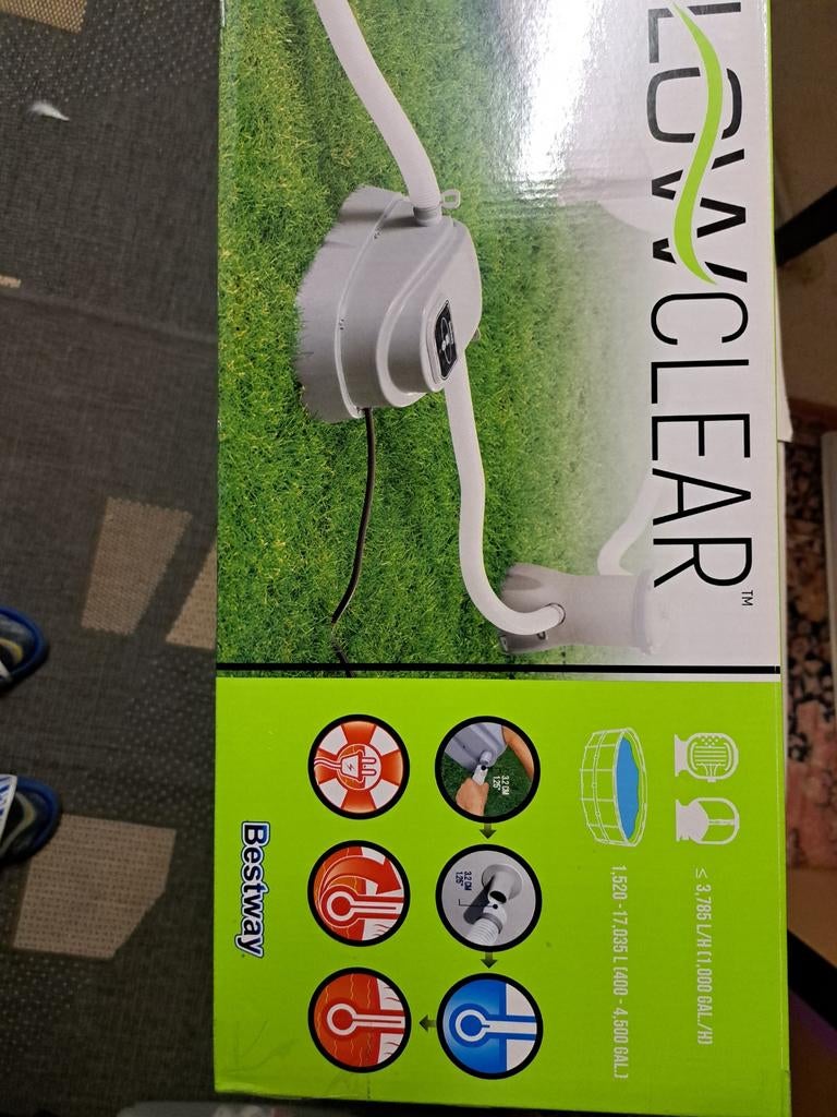 Bestway zwembadheater voor opzetzwembad, Ophalen, Gebruikt, Verwarming