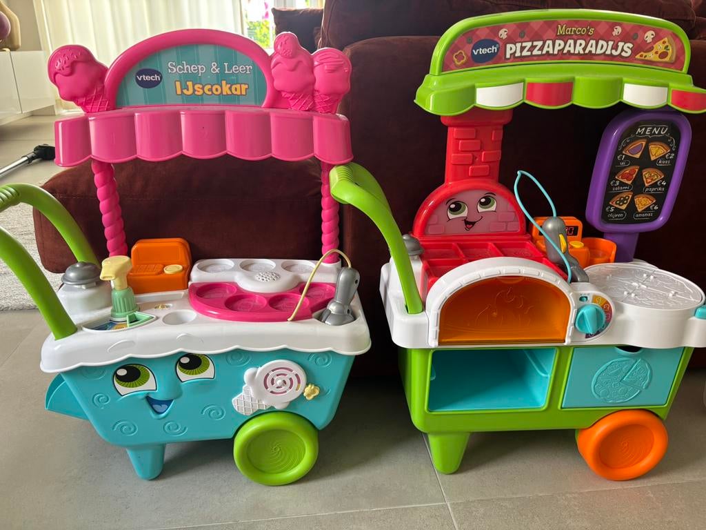 ijskar + pizzakar, Ophalen, Zo goed als nieuw