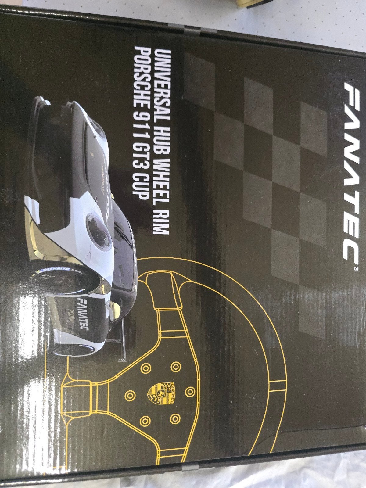 Fanatec roue Porsche GT3