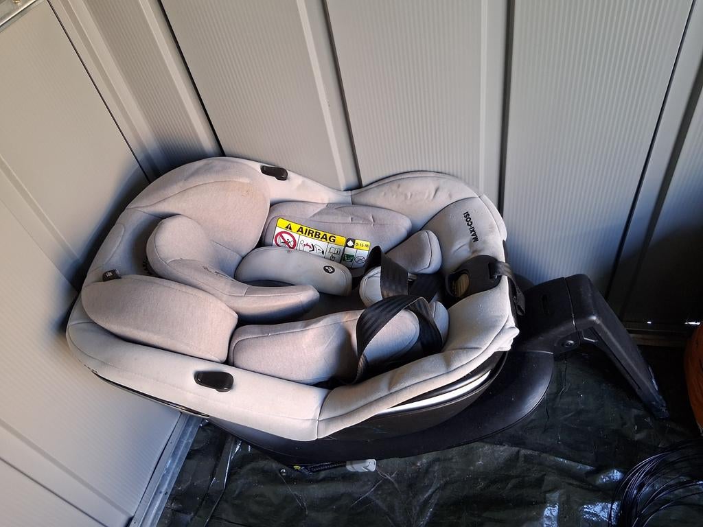 Draaibaar autostoel Maxi-cosi, Ophalen, Autogordel of Isofix, Gebruikt, 0 t/m 18 kg