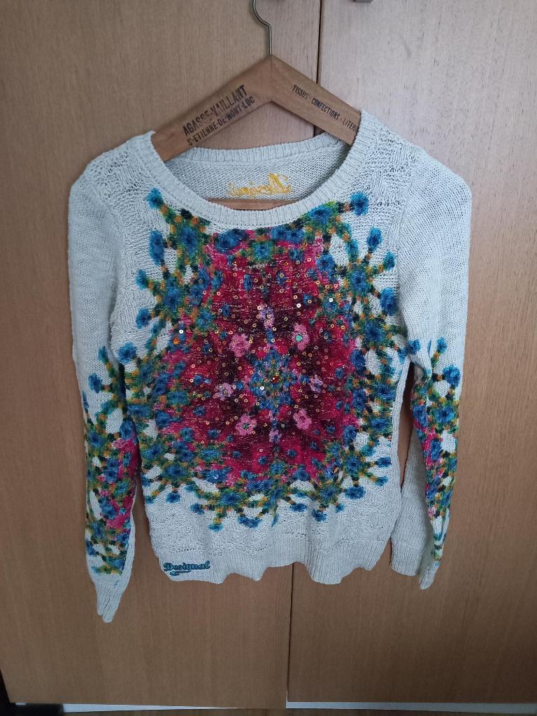 Desigual trui, Kleding | Dames, Desigual, Ophalen, Zo goed als nieuw, Maat 38/40 (M)