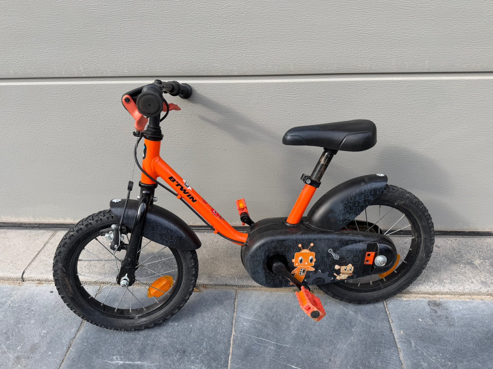 ROBOT B'TWIN 14 INCH KINDERFIETS, Fietsen en Brommers, Ophalen, Zo goed als nieuw