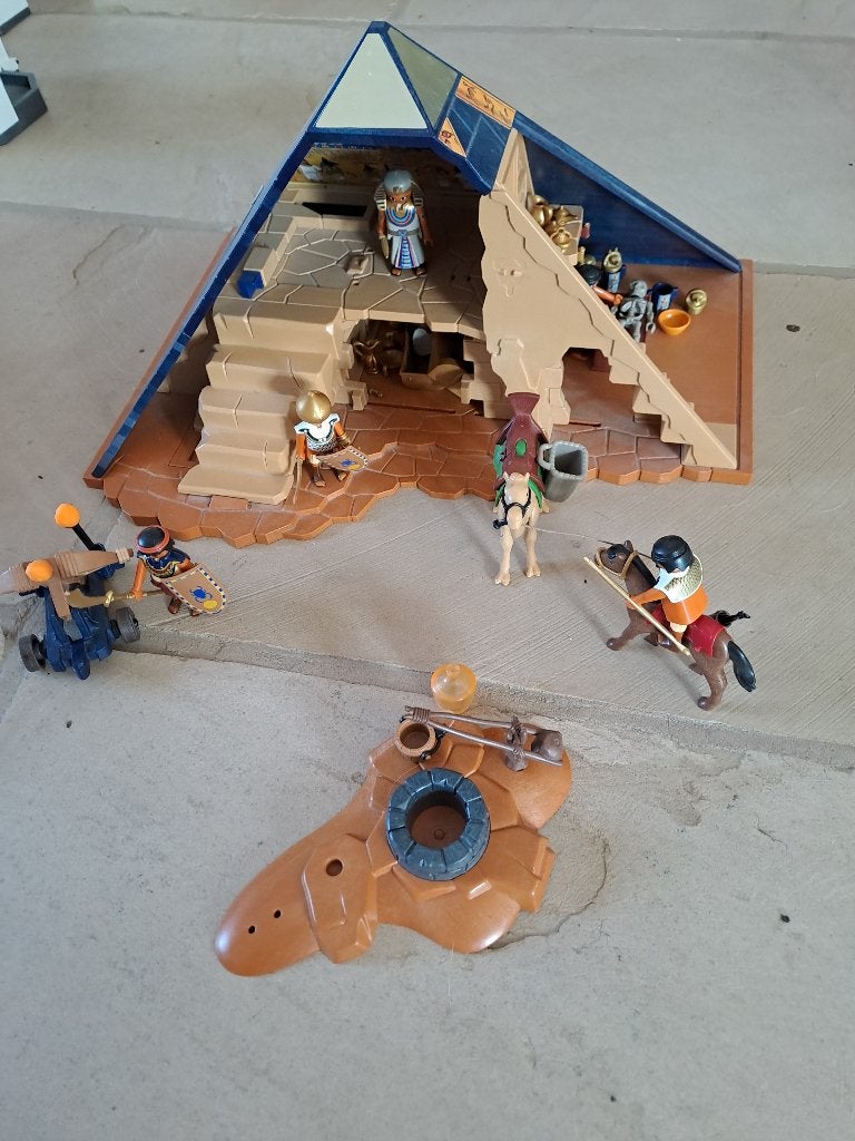 playmobil piramide, Kinderen en Baby's, Speelgoed | Playmobil, Ophalen, Zo goed als nieuw, Complete set