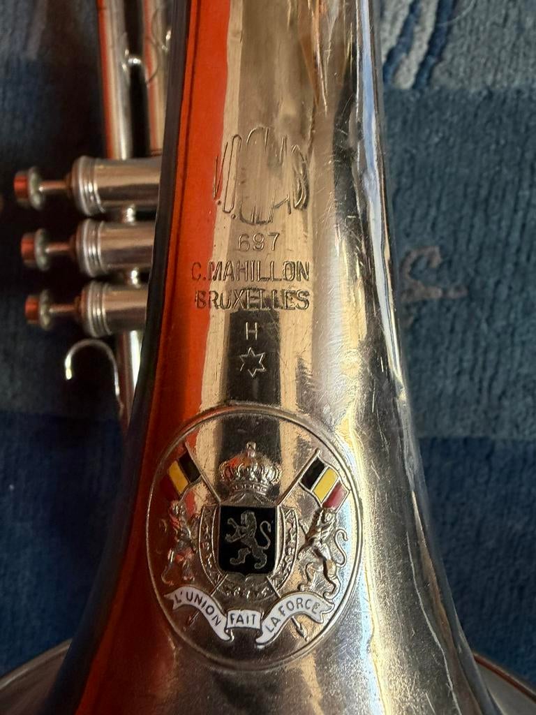 Mahillon trombone , geen mondstuk noch koffer, Ophalen, Zo goed als nieuw