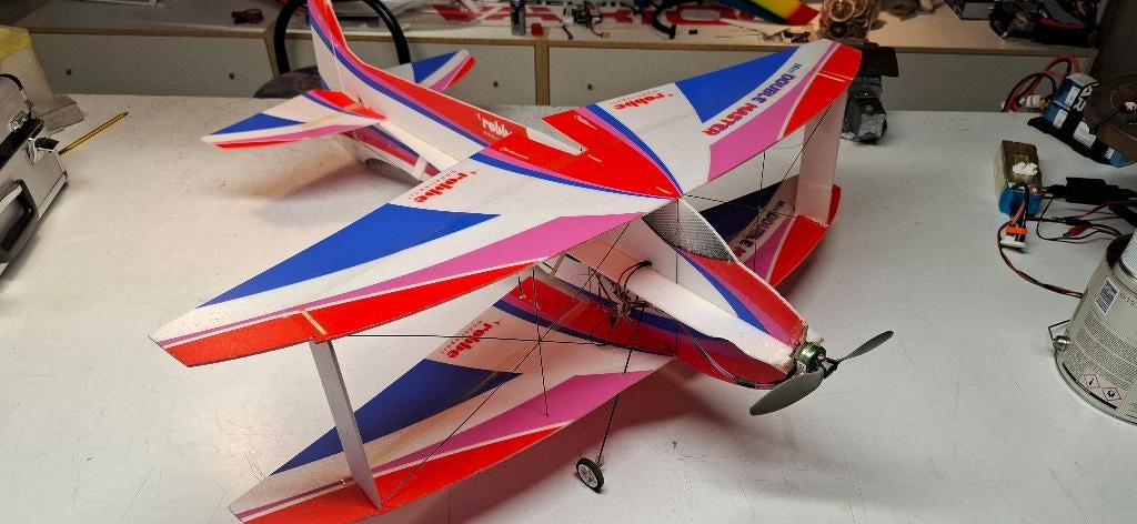 Indoor mini Double Master Robbe, Enlèvement, Comme neuf, Électro, RTF (Ready to Fly)