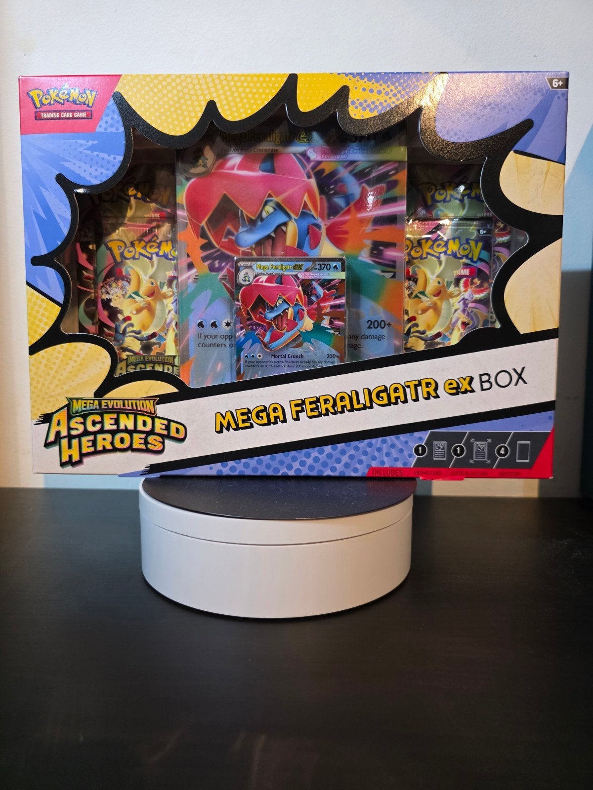 Pokémon Ascended Heroes EX box, Ophalen