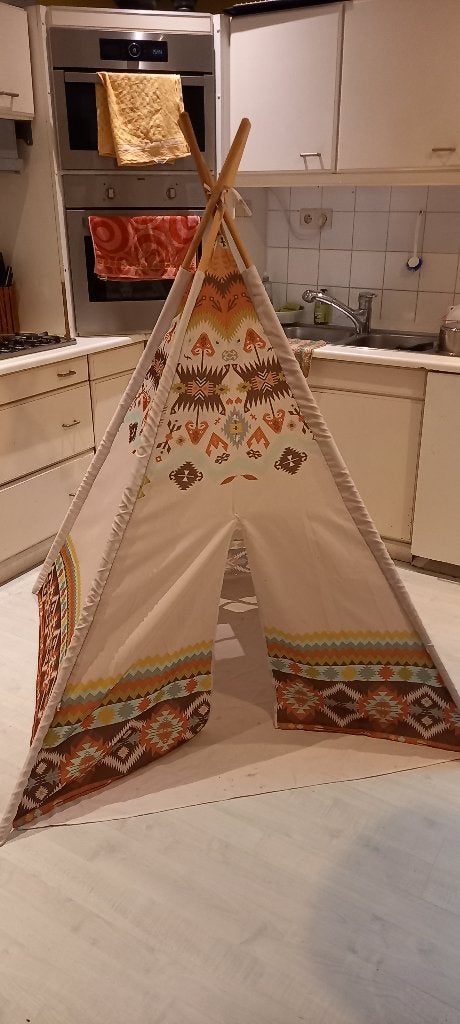 Speeltent tipi, Kinderen en Baby's, Speelgoed | Speeltenten, Ophalen, Gebruikt
