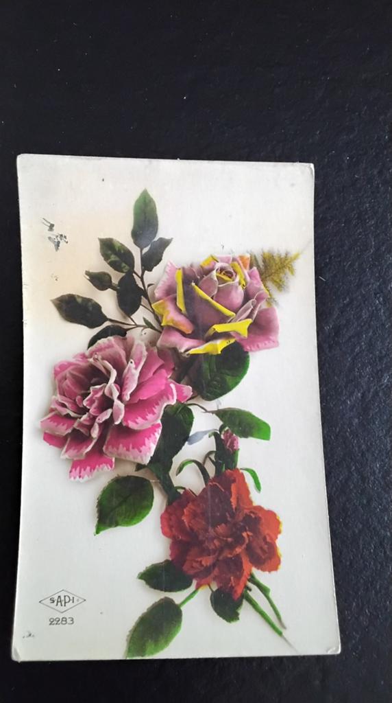 Gelukkige feestdag1927, Verzamelen, Postkaarten | Themakaarten, Ophalen of Verzenden, 1920 tot 1940, Gelopen, Feest(dag)