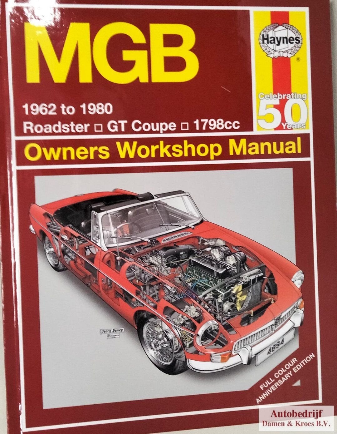 Haynes Owners Workshop Manual MGB 1962 - 1980, Enlèvement ou Envoi